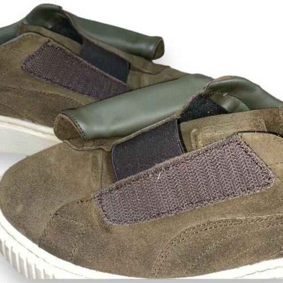 Puma Suede Platform Strap Olive Night Marshmallow 364586-01 Women's 7 - Picture 11 of 11